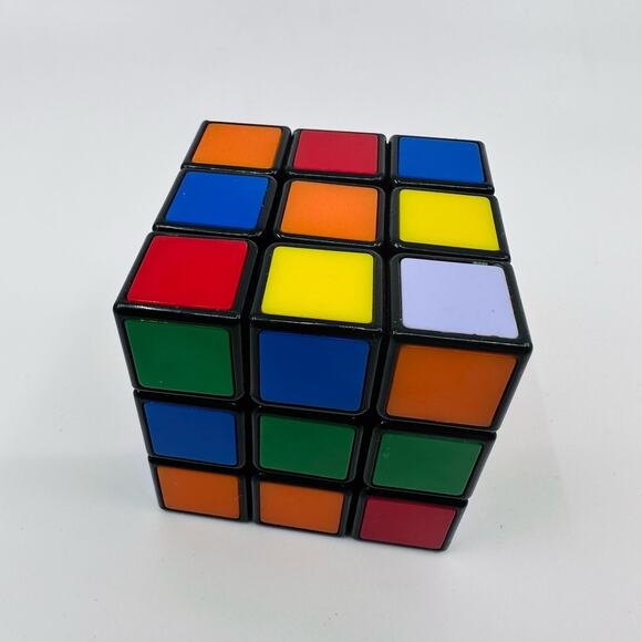 VTG Rubiks Cube Brain Teaser Children/Kids Fun Collectible Puzzle Educational - Picture 3 of 6
